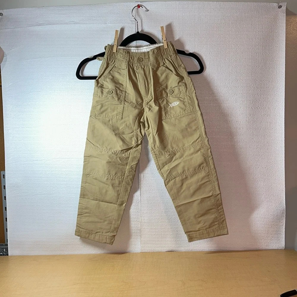 AFTCO Outdoor Cargo Utility Khaki Pants Size 20 (XXS 3-4)
